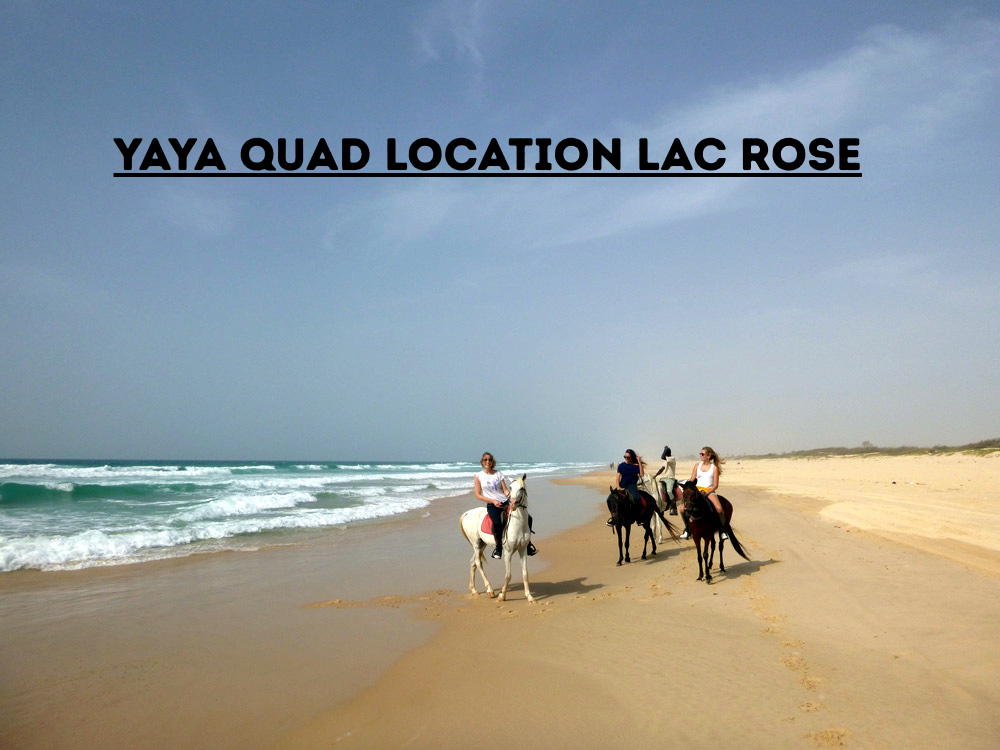 quad lac rose - Sénégal